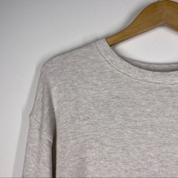 LL Bean Men's Unshrinkable Mini Waffle Crewneck Shirt XL Tall - Picture 3 of 5